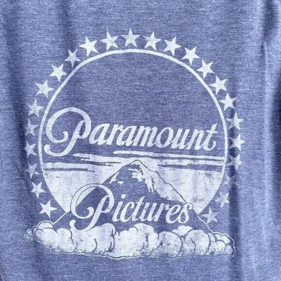PARAMOUNT Pictures Graphic Tee Gray Womens Small - Picture 4 of 5